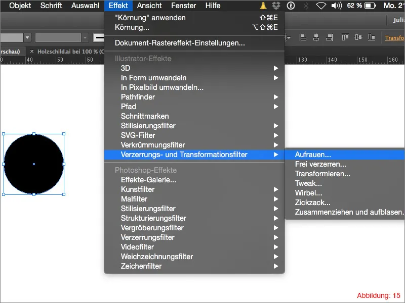 Создание деревянного знака - Adobe Illustrator