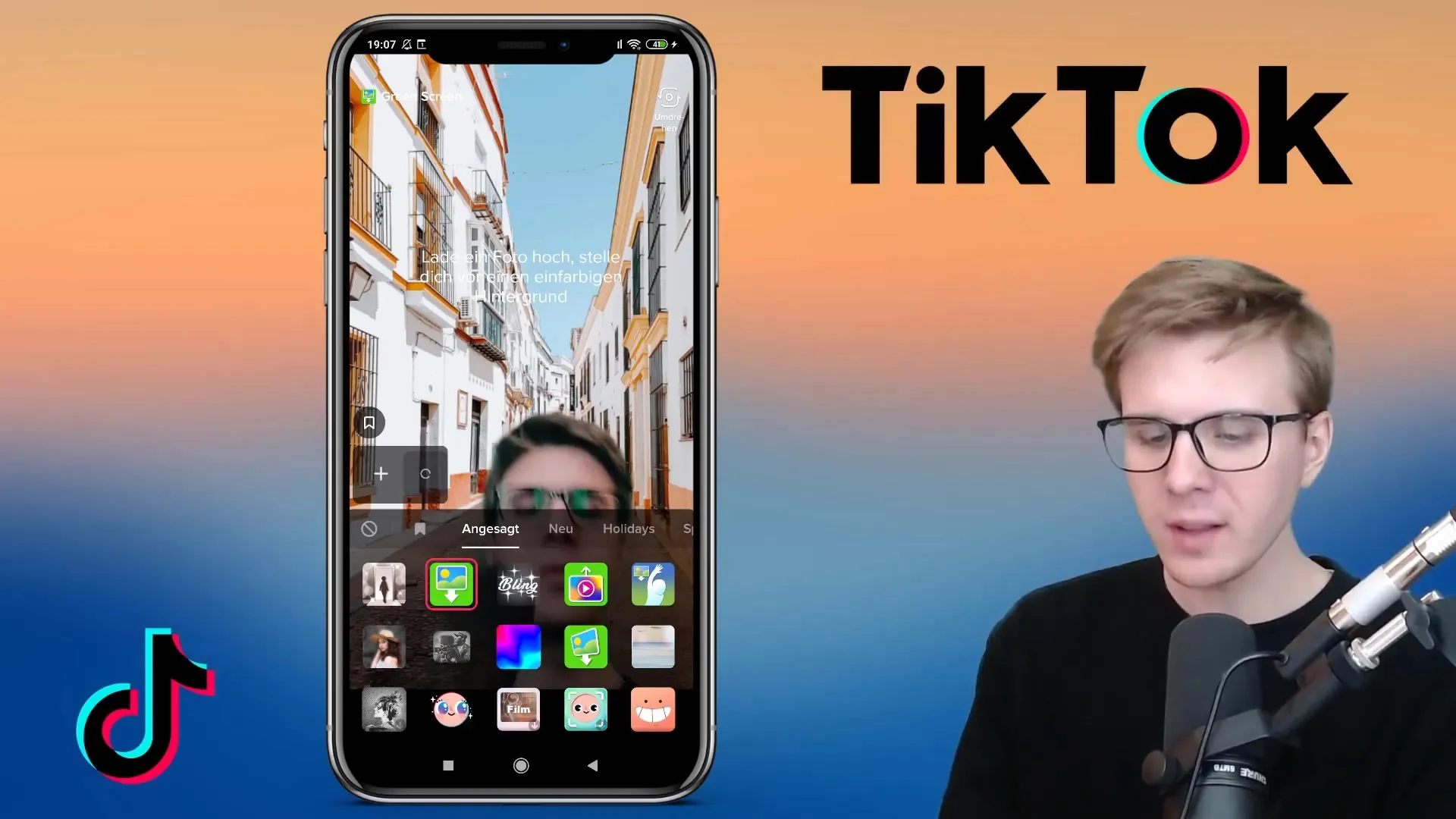 Používanie obsahu z Instagramu na TikToku
