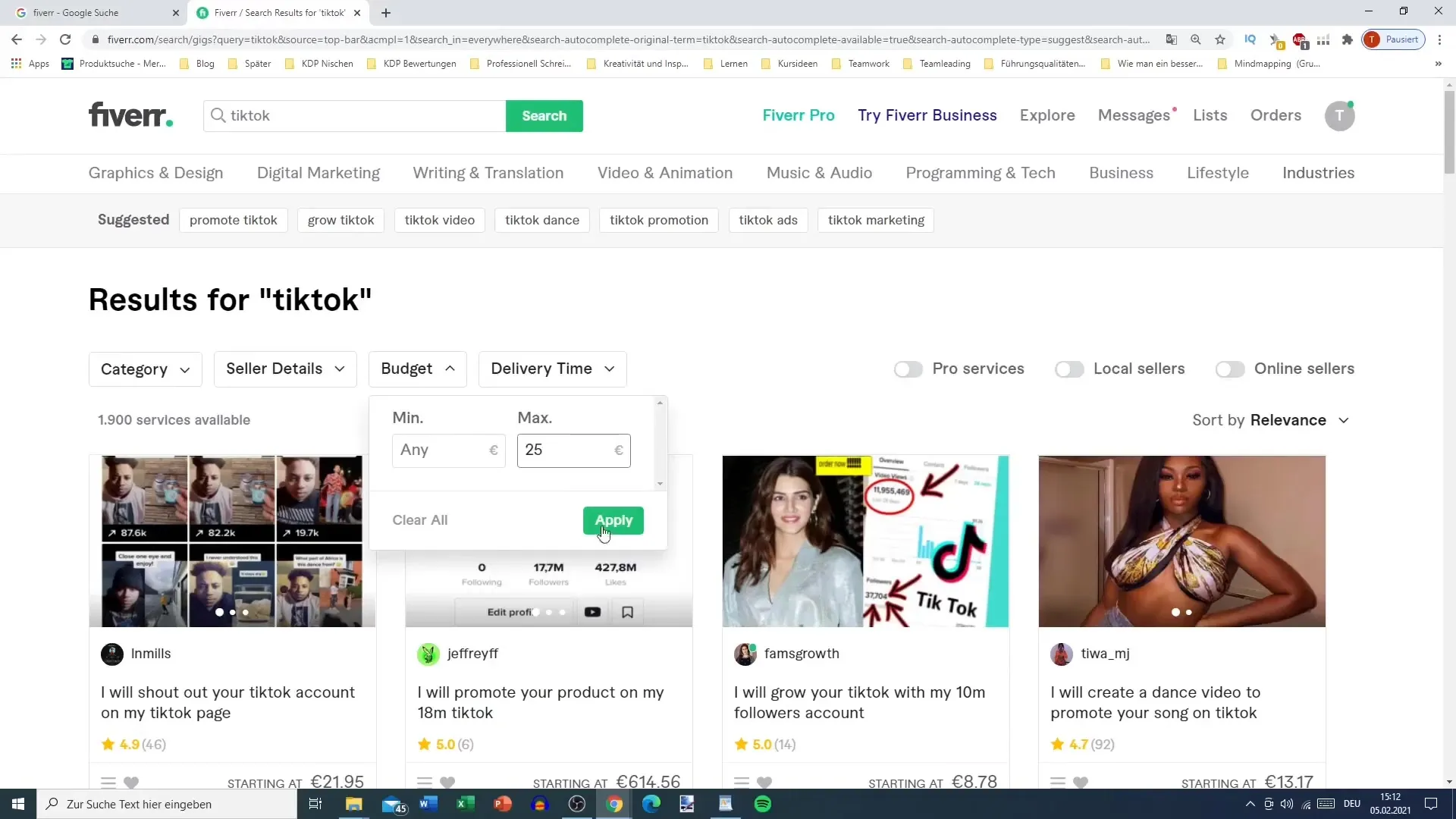 TikTok pazarlama outsourcing'i kolay hale getirildi - Fiverr'daki serbest çalışanlara iş verin