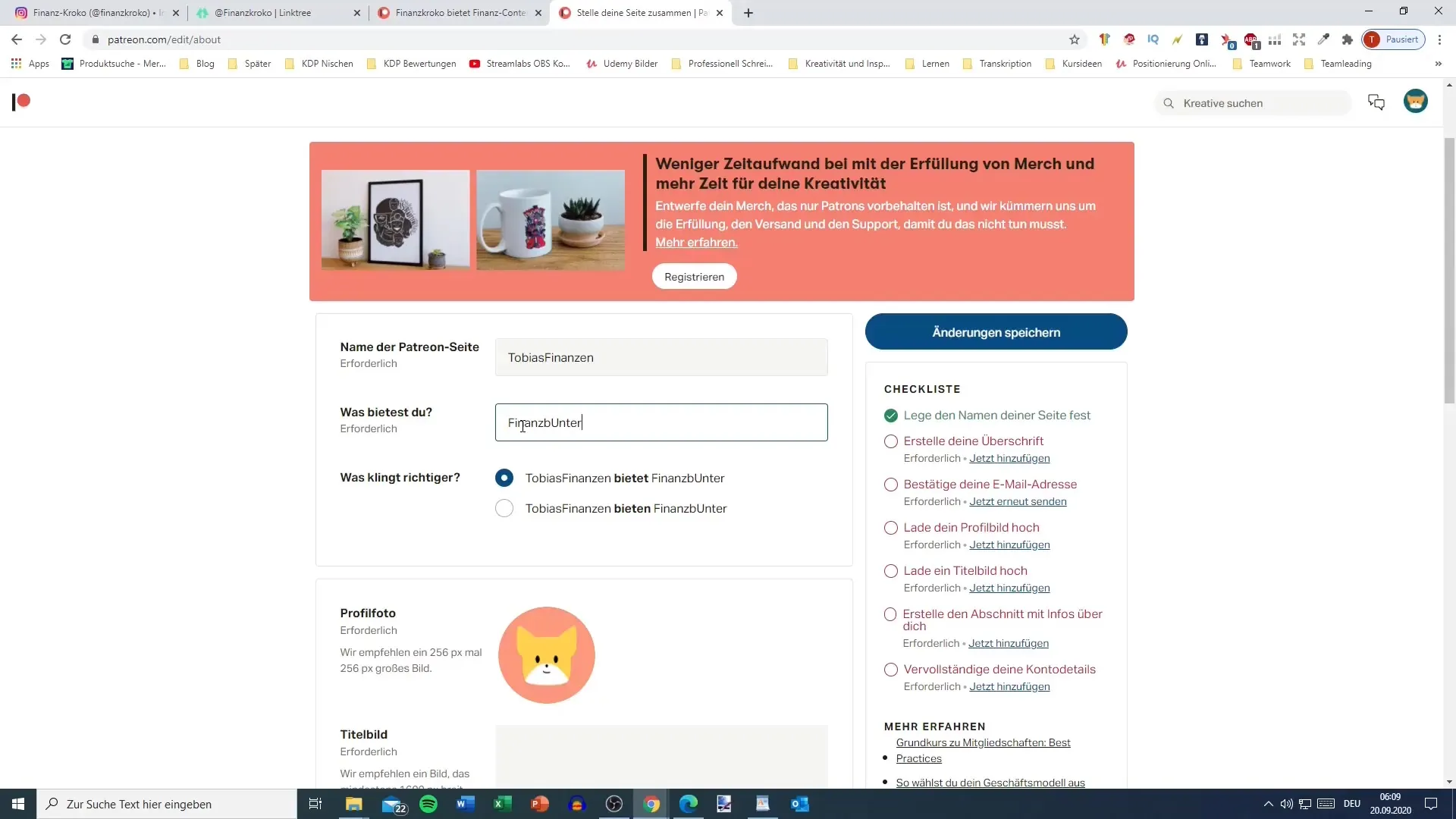 TikTok içeriklerinizi Patreon ile paraya dönüştürme