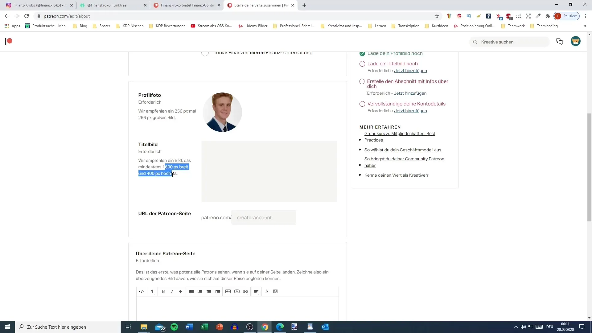 TikTok içeriklerinizi Patreon ile paraya dönüştürme
