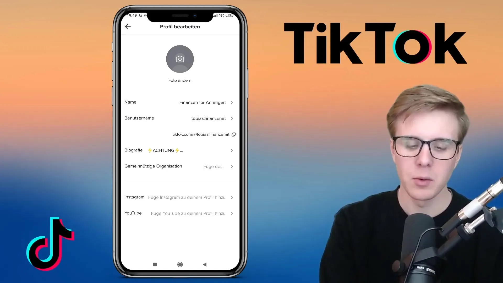 TikTok biyografisinde etkili bağlantı entegrasyonu