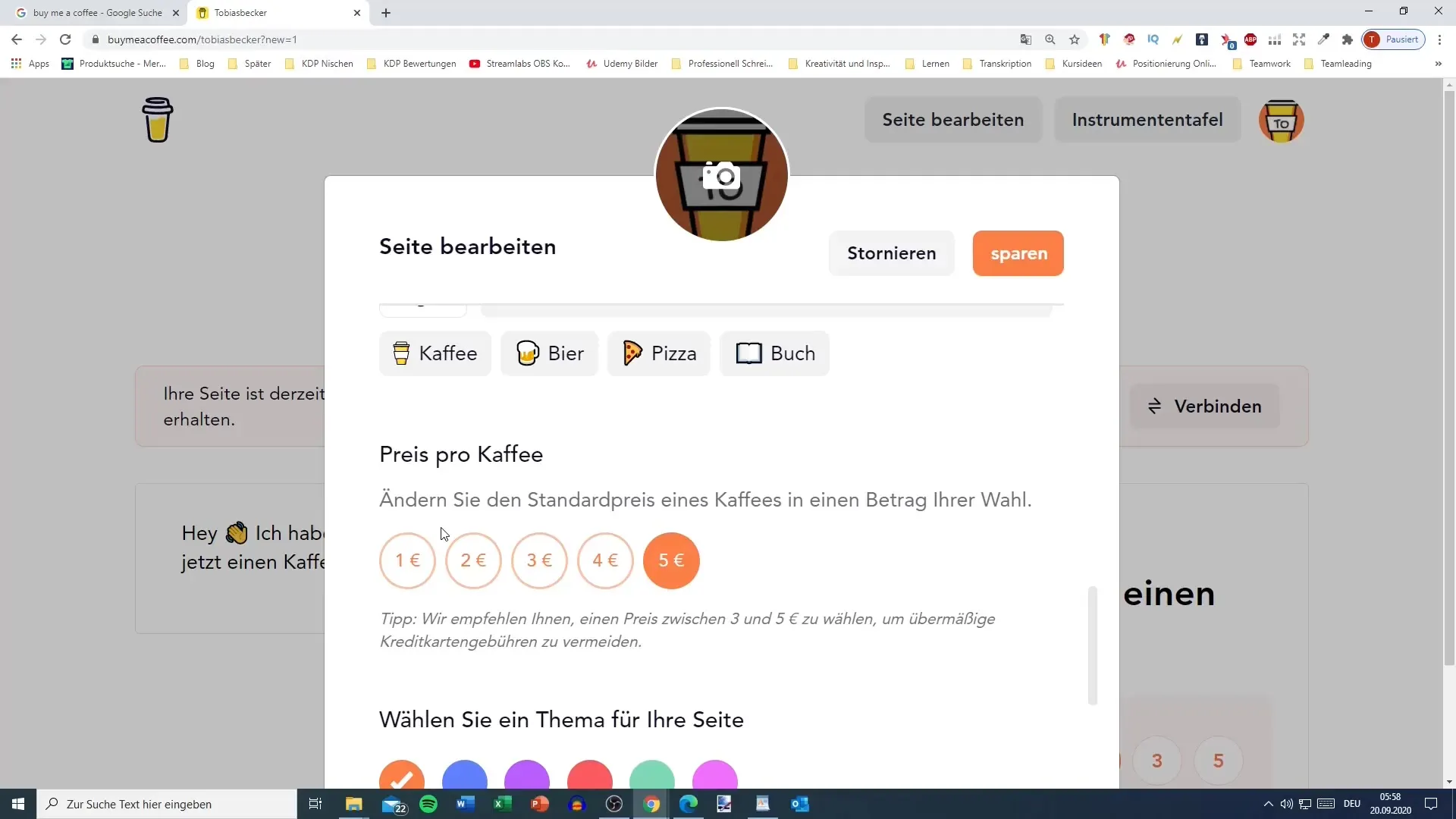 Buy Me a Coffee ile TikTok pazarlama - Para kazanmak kolaylaştı