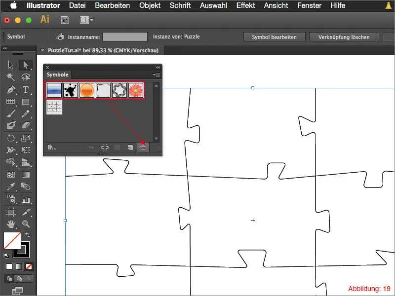 Puzzle erstellen - Adobe Illustrator