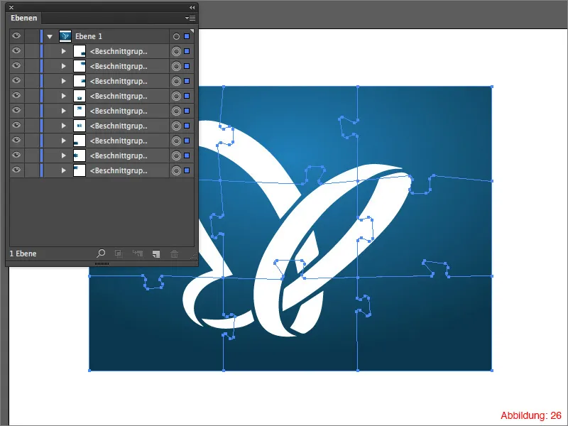 Puzzle erstellen Adobe Illustrator