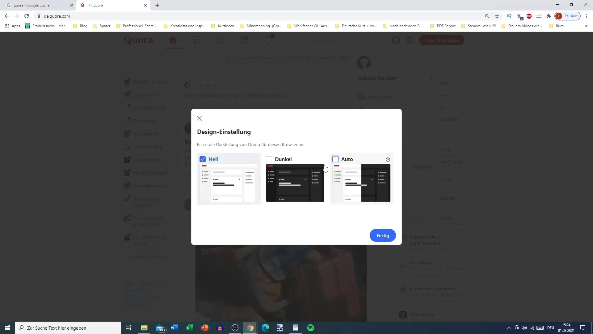 Configuración de cuenta de Quora óptima para una mayor visibilidad