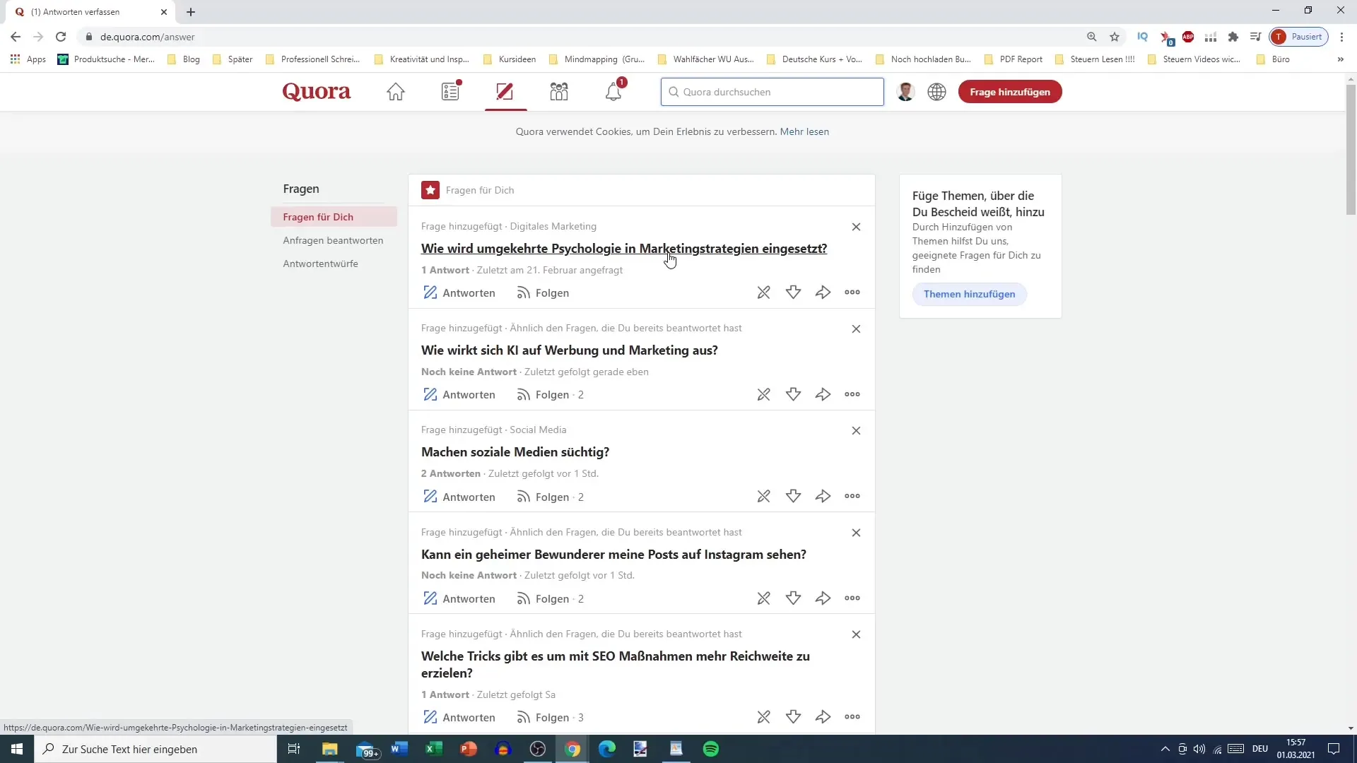 Creare un profilo Quora: Guida passo dopo passo per la configurazione