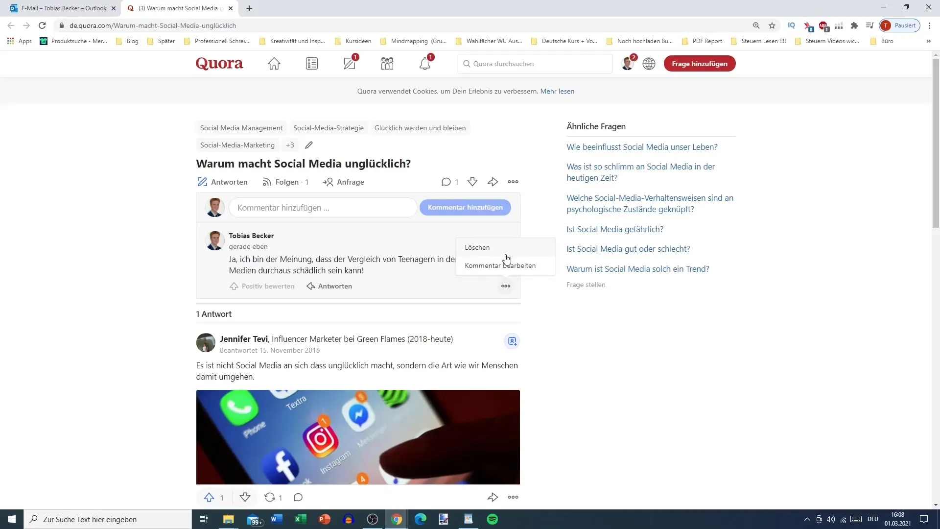Creazione del profilo Quora: guida passo dopo passo alla personalizzazione