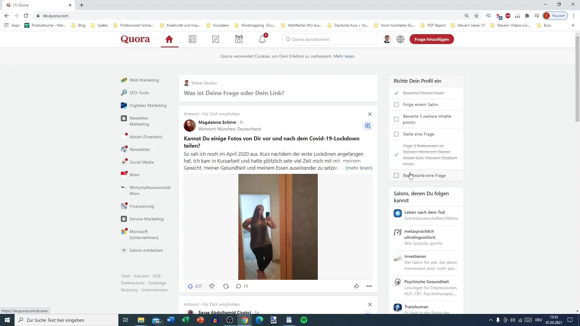 Creare un profilo Quora: Guida passo dopo passo alla configurazione