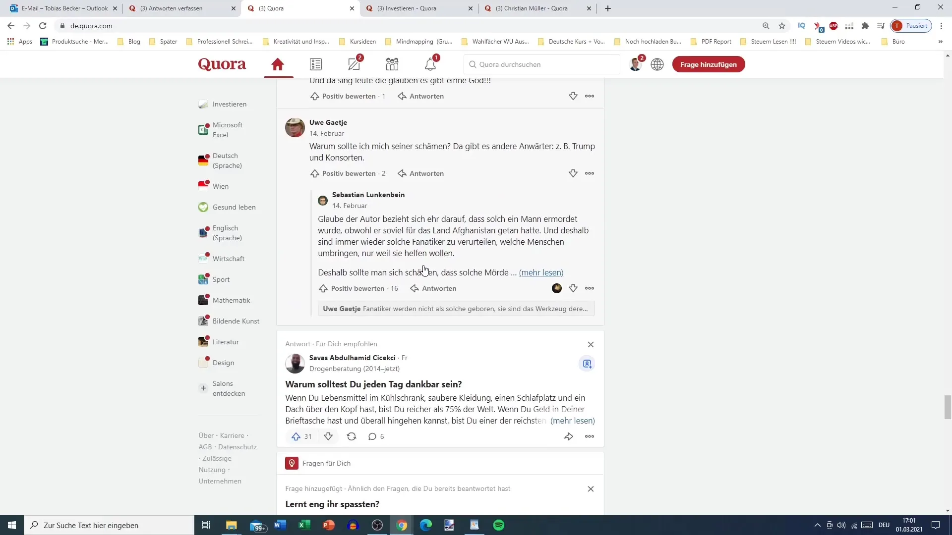 Digitales Marketing auf Quora: Strategien und Beispiele