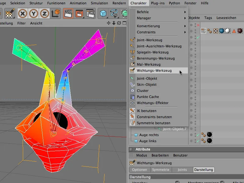 Neu in Release 12 - Dynamische Inverse Kinematik