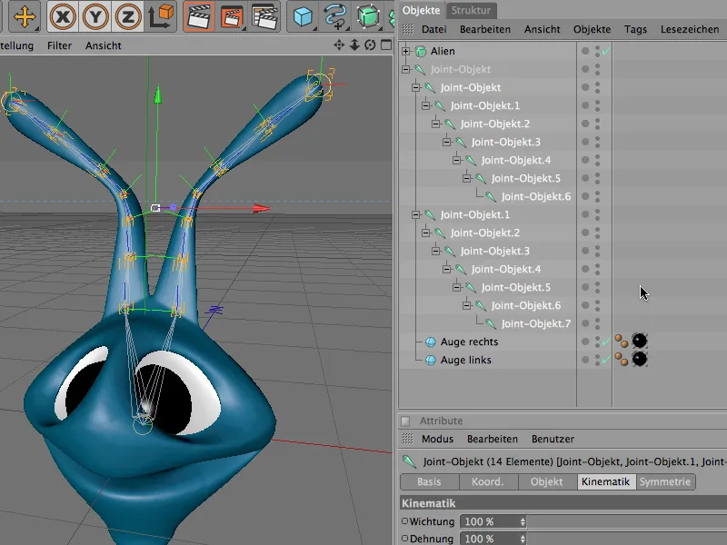 Neu in Release 12 - Dynamische Inverse Kinematik