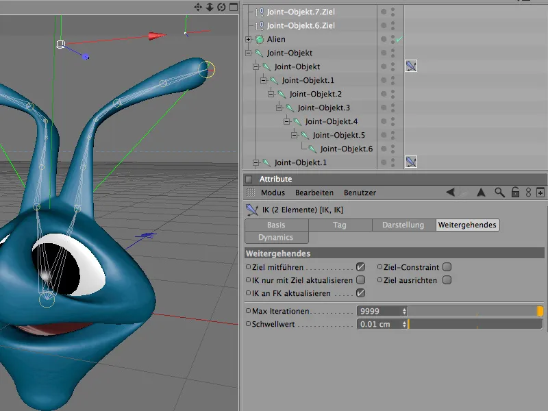 Neu in Release 12 - Dynamische Inverse Kinematik