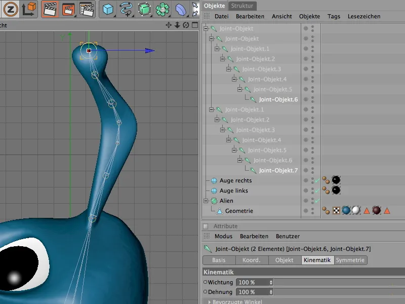 Neu in Release 12 - Dynamische Inverse Kinematik