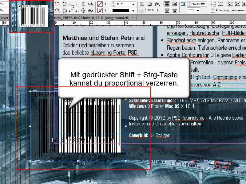 Tipps &amp; Tricks zu Adobe InDesign: EAN-/Barcode/Strichcode aus ISBN mit wenigen Klicks erstellen