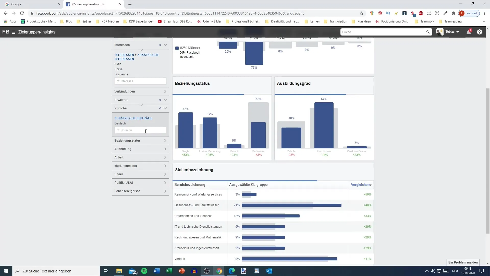 Facebook Insights para marketing direcionado no Instagram