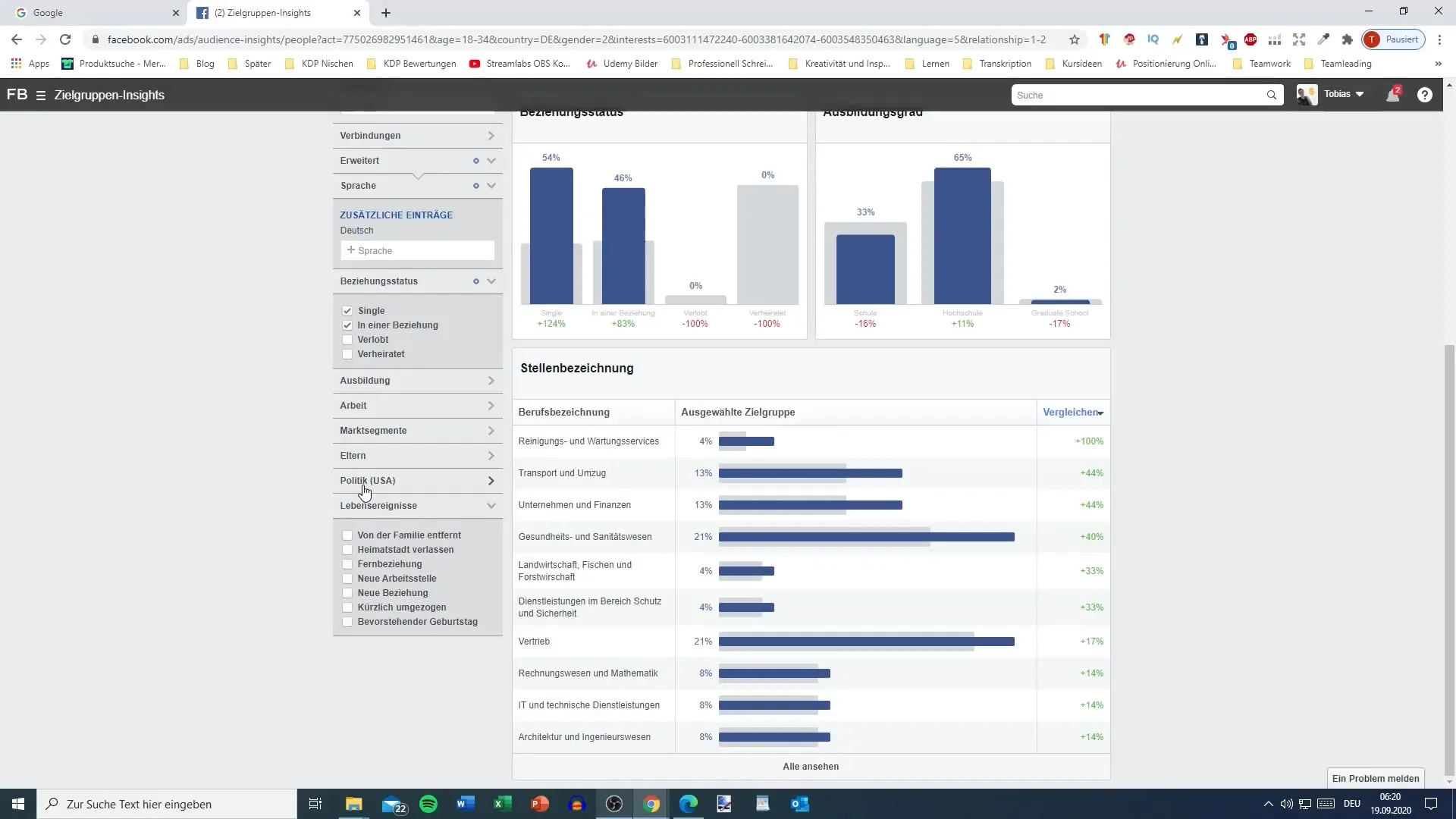 Facebook Insights para marketing direcionado no Instagram