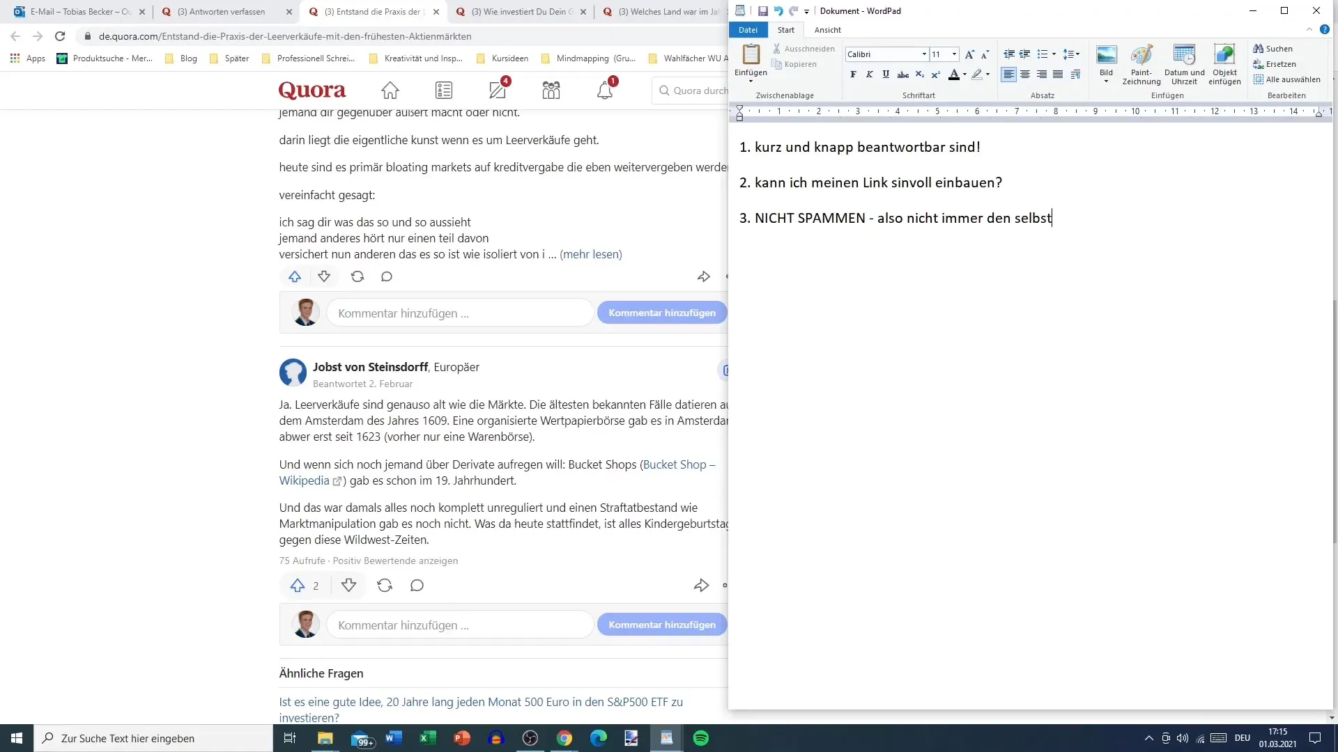 A folosi Quora în mod optim pentru marketing digital: identificarea și răspunsul la întrebări