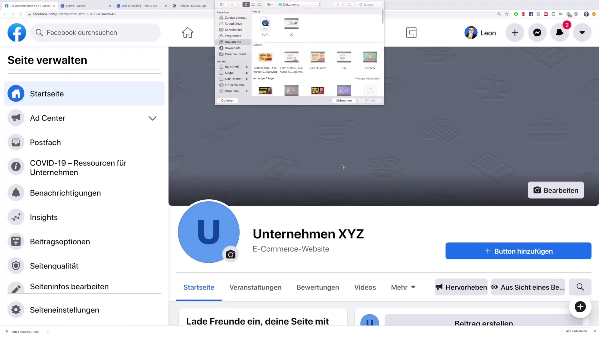 Facebook Branding optimieren – Anleitung für jeden Unternehmer