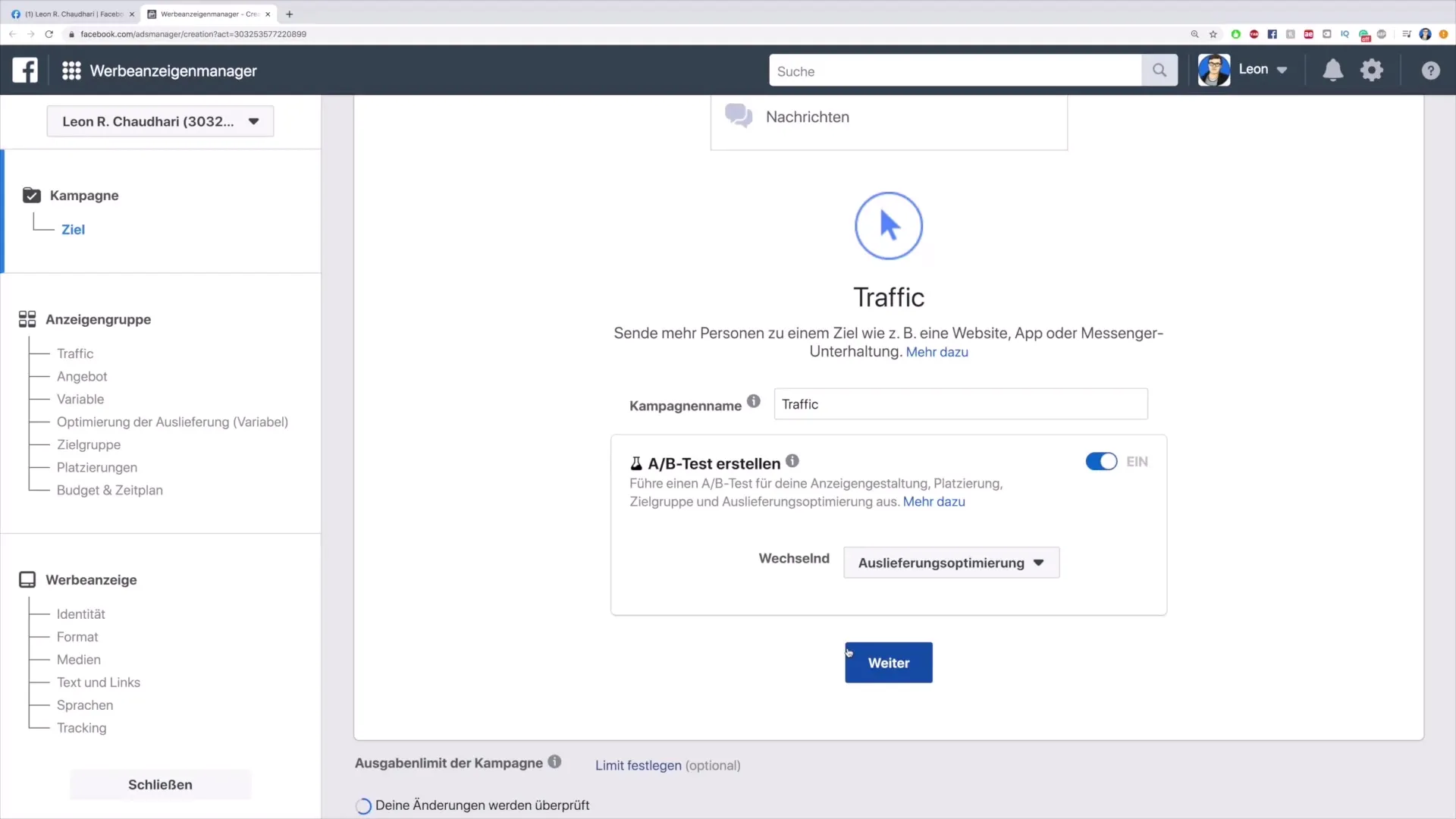 Split-Test zur Auslieferungsoptimierung im Internet