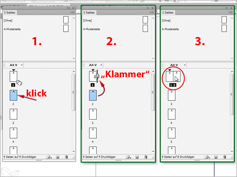 Adobe InDesign tips & tricks: Use the page tool to place pages one below the other, e.g. for puzzles