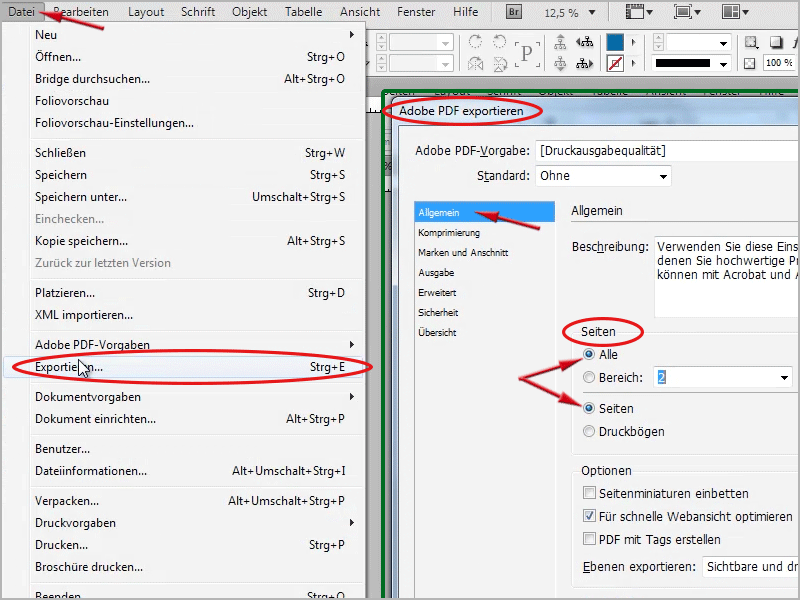 Tipps &amp; Tricks zu Adobe InDesign: Dank des Seitenwerkzeugs Seiten auch untereinander platzieren für z. B. Puzzle