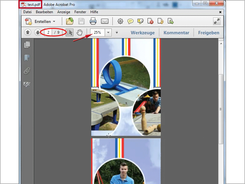 Adobe InDesign tips & tricks: Use the page tool to place pages one below the other, e.g. for puzzles