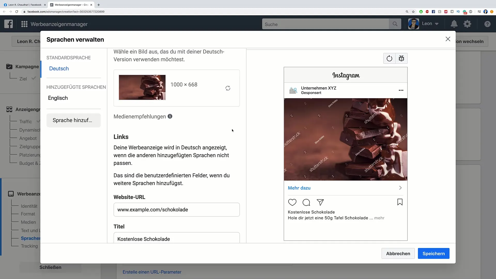 Mehrsprachige Facebook-Werbeanzeigen gestalten für optimale Kundenakquise