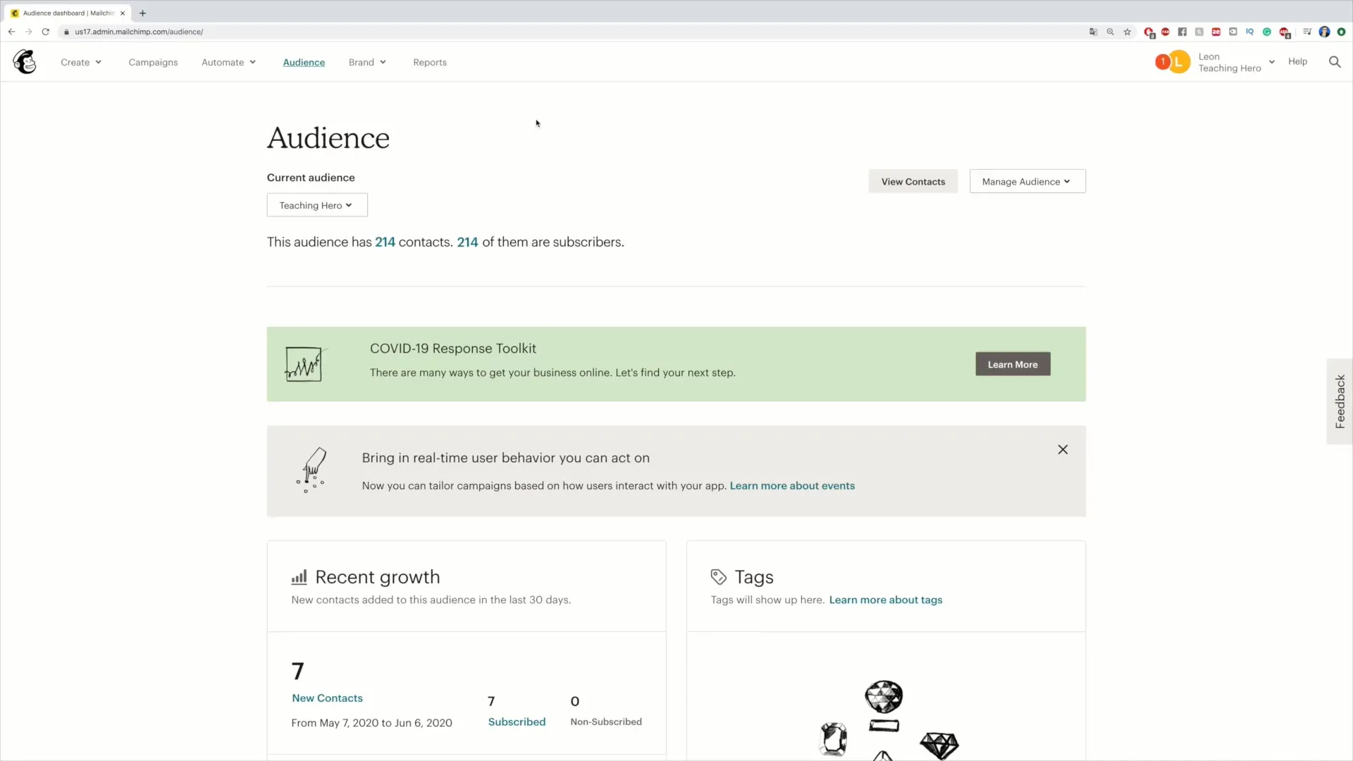 Audience in Mailchimp erstellen – Schritt-für-Schritt Anleitung