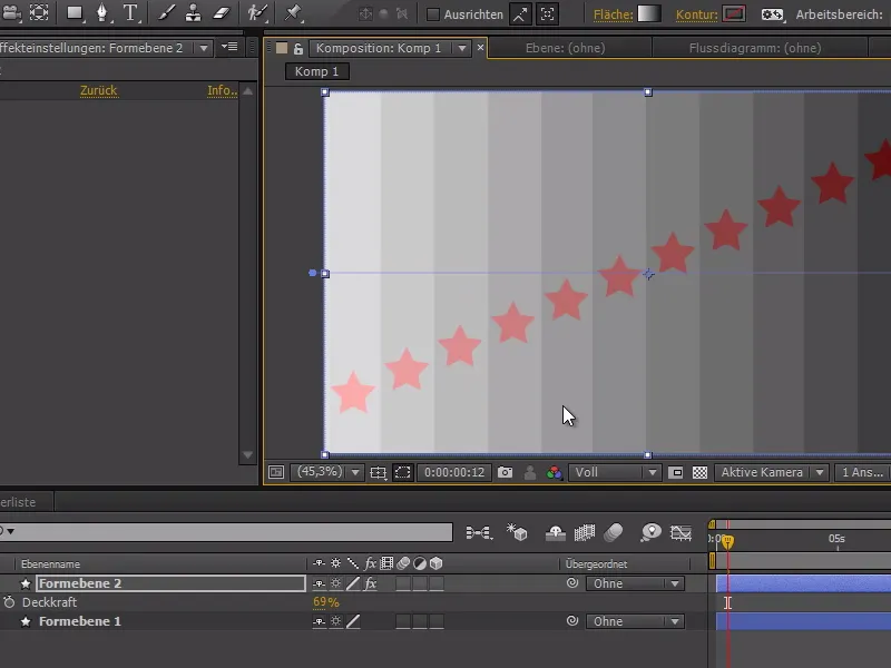 Tipps und Tricks zur Animation in After Effects: Zeitlich versetzen