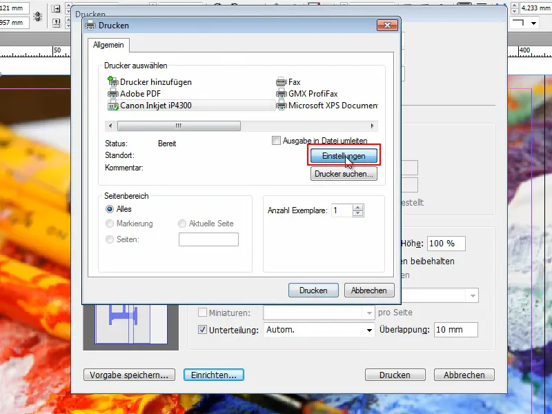 Adobe InDesign 팁 및 요령: 여러 DIN A4 용지에 DIN A3 - DIN A0 인쇄하기
