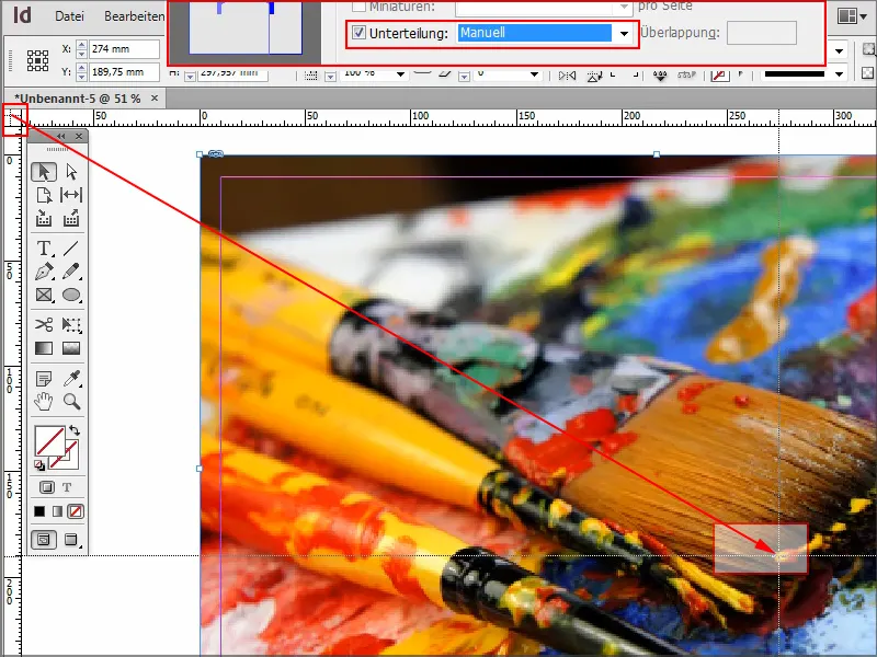 Tipps &amp; Tricks zu Adobe InDesign: DIN A3 - DIN A0 auf mehreren DIN-A4-Blättern drucken