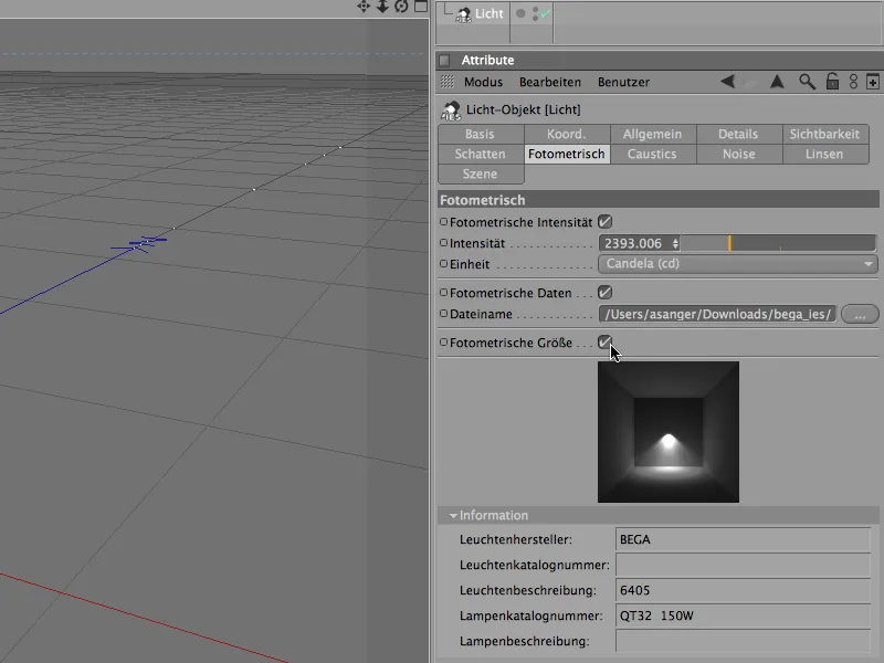 New in Release 12 - IES lights
