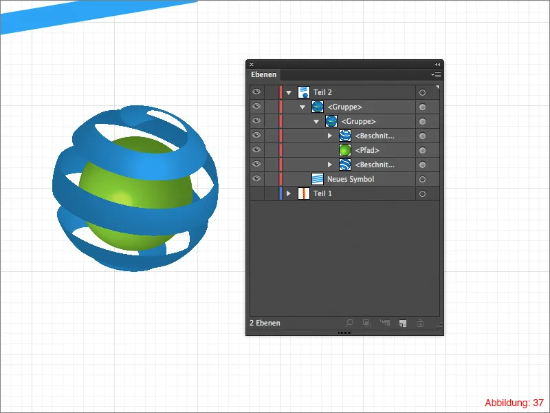 3D-Bänder und Spiralen - Adobe Illustrator