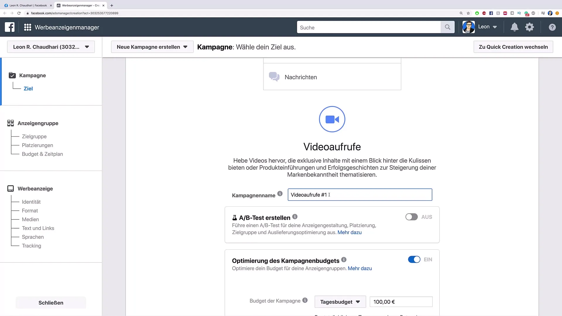 Vytváření reklamních videí na Facebooku: Návod krok za krokem