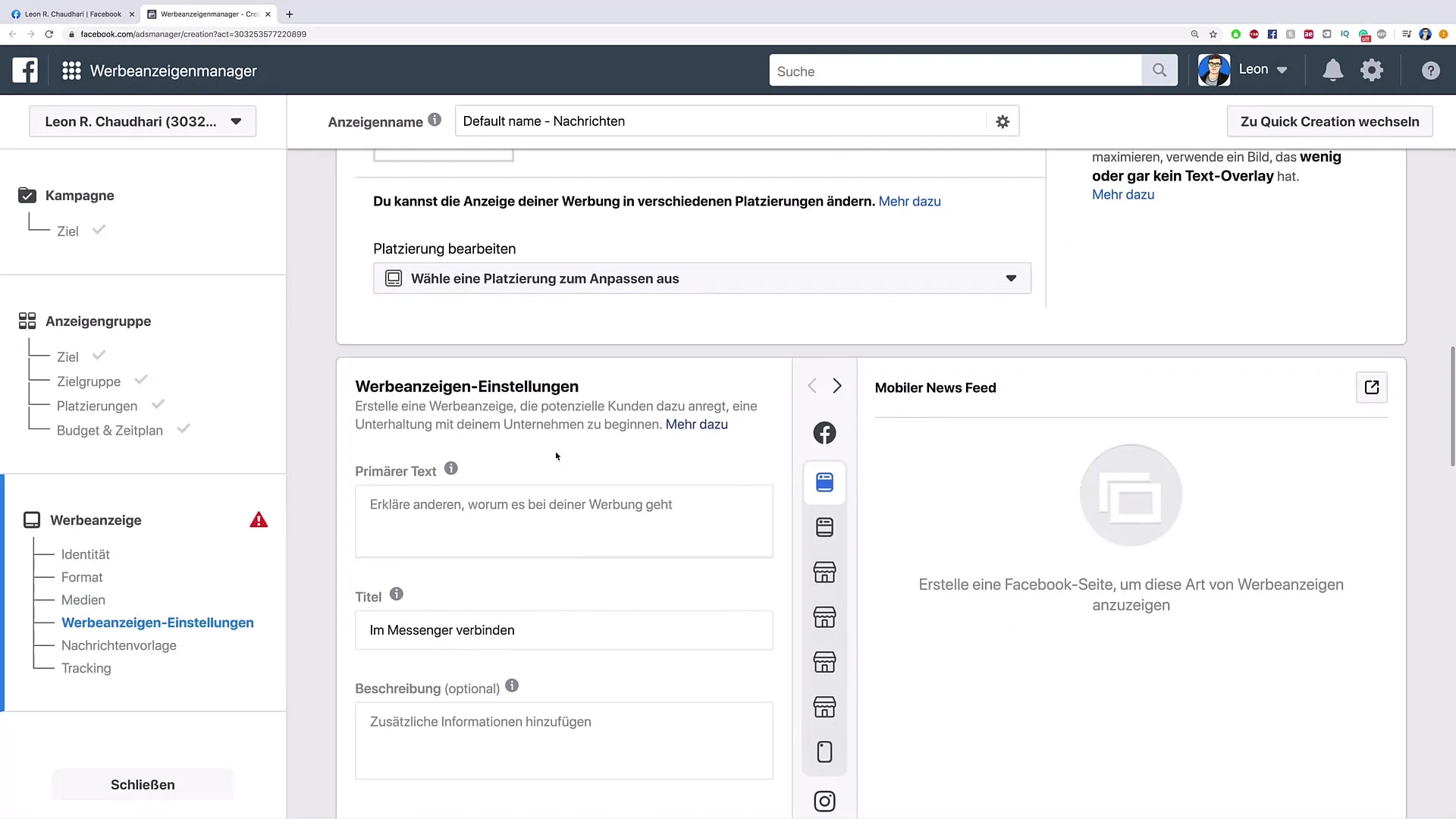 Reklamní inzerce na Messenger pro získávání zákazníků - efektivní marketing