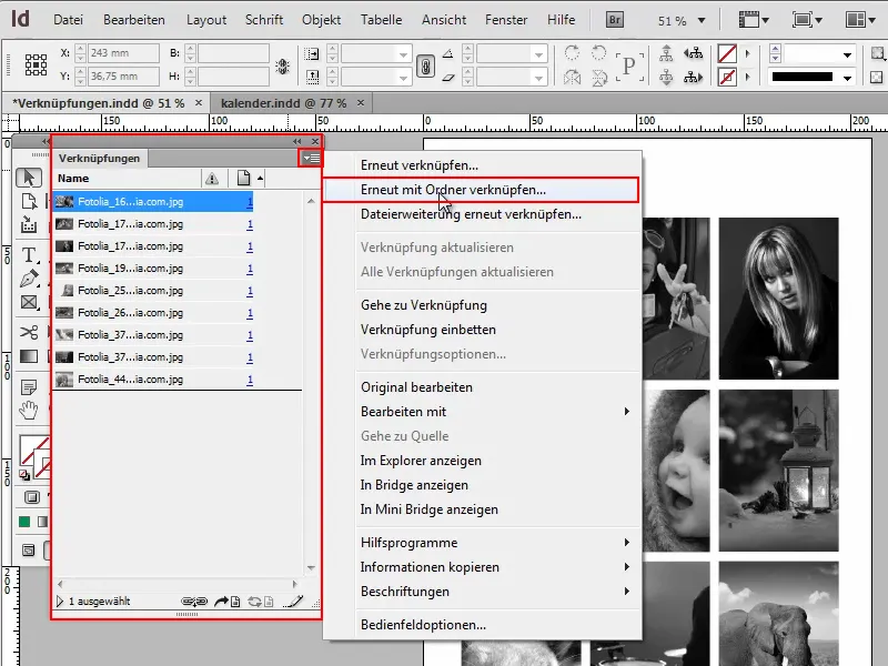 Suggerimenti e trucchi su Adobe InDesign: Confrontare rapidamente le foto in bianco e nero e a colori.