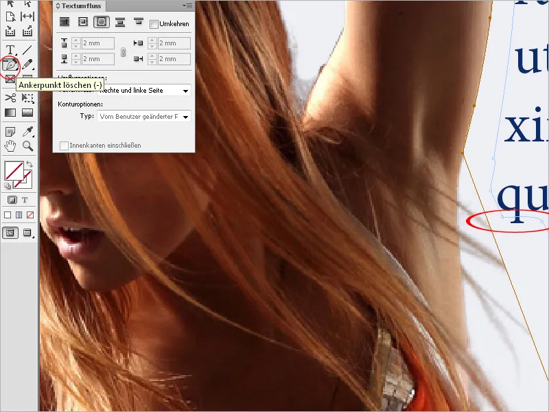 Αναδίπλωση κειμένου στο InDesign