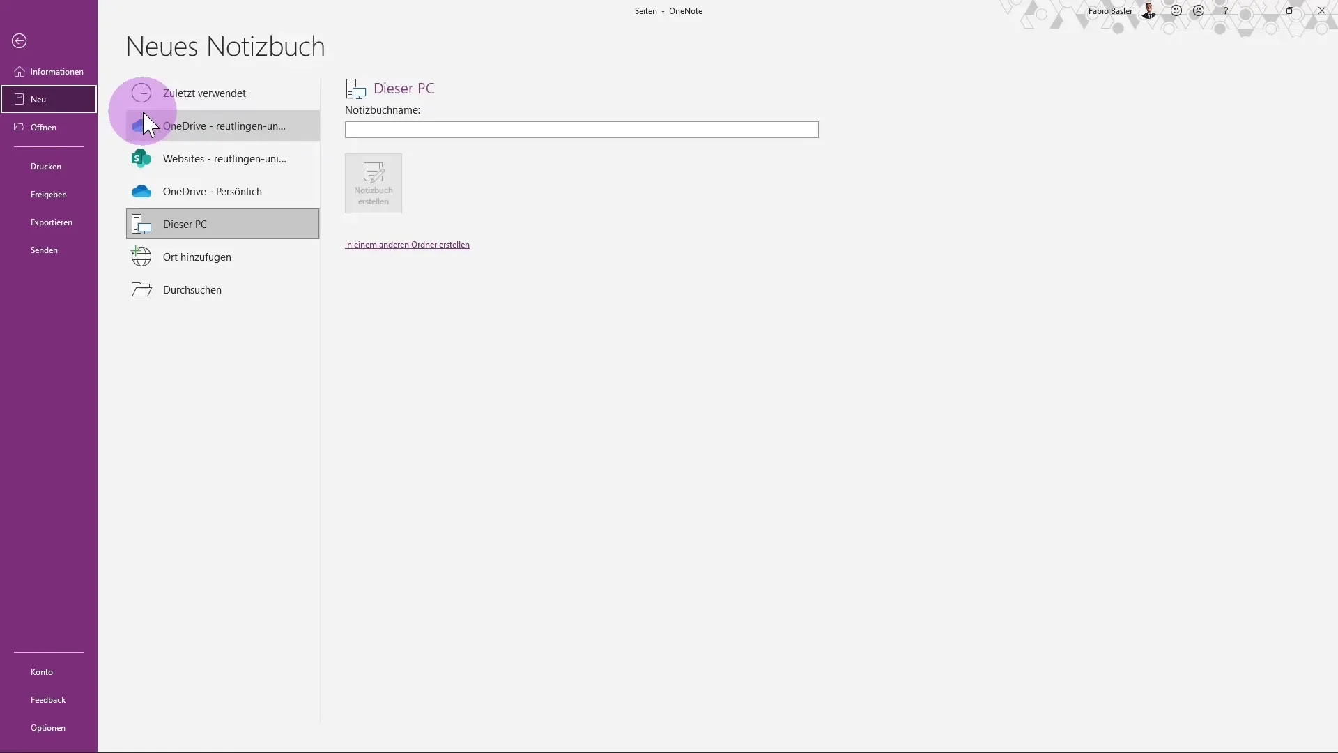 Estructura de un cuaderno en Microsoft OneNote para una organización sencilla