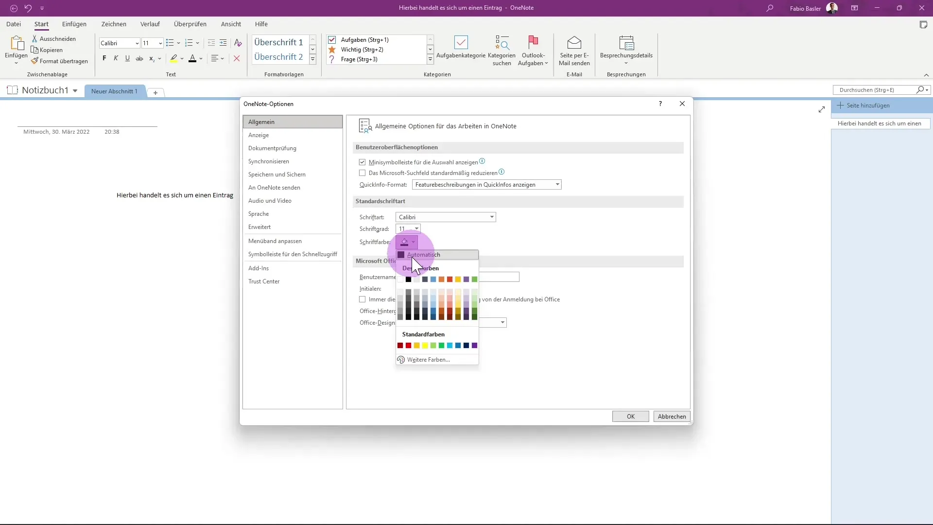 Opciones de OneNote: así lo adaptas a tus necesidades