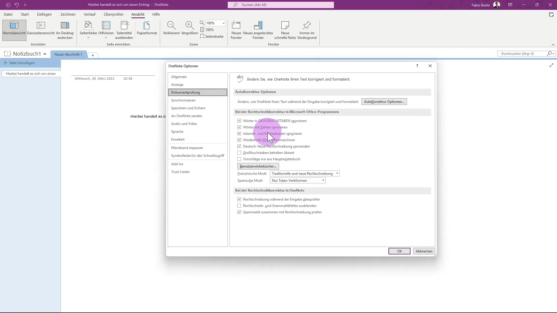 Opciones de OneNote: así lo adaptas a tus necesidades