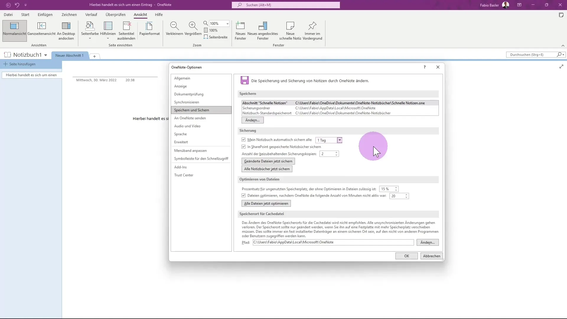 Opciones de OneNote: así puedes adaptarlo a tus necesidades
