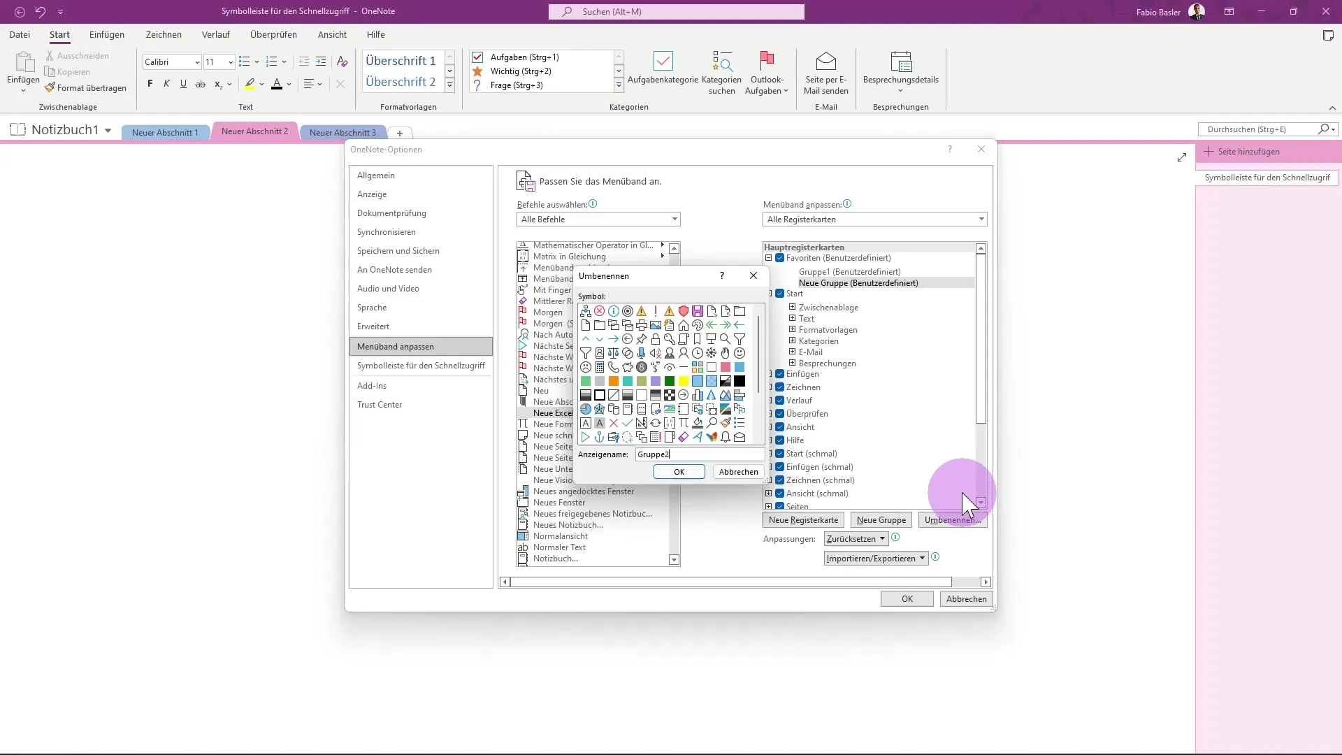 Personalizar la cinta de opciones en Microsoft OneNote de manera óptima