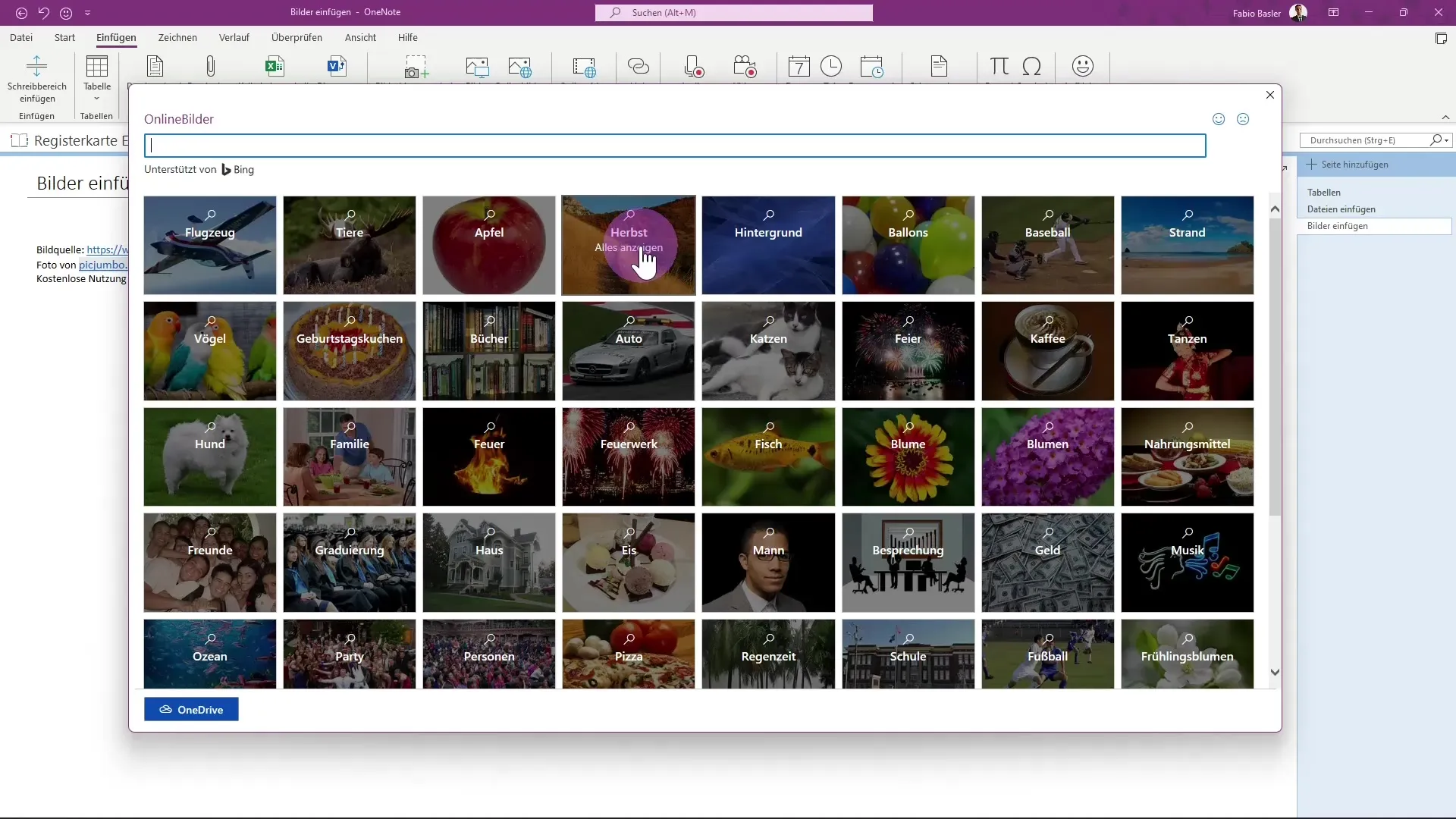 Insertar imágenes de forma eficiente en Microsoft OneNote