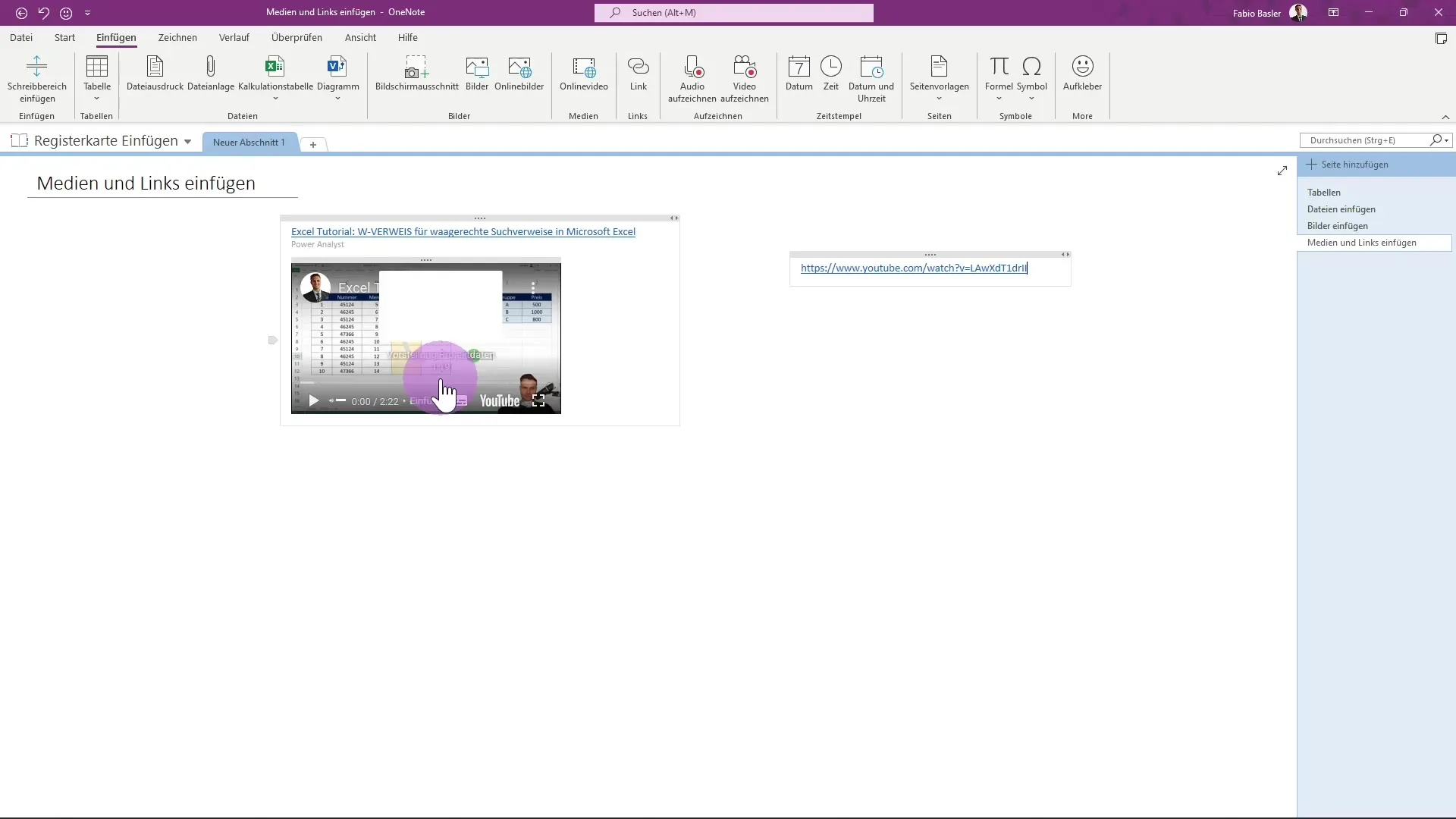 Microsoft OneNote - Insertar medios y enlaces de manera efectiva
