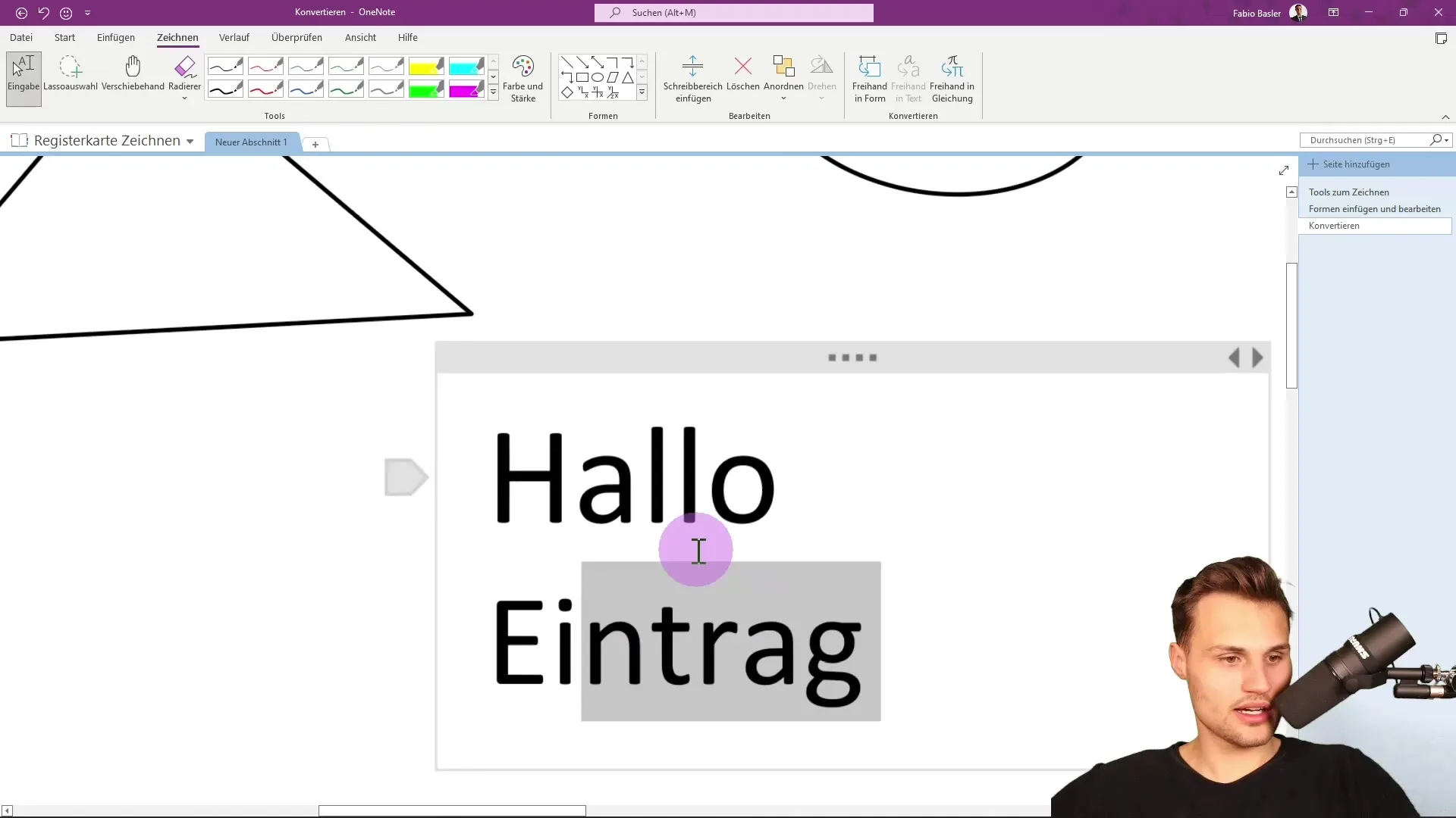 Convertir dibujos y textos en OneNote es muy sencillo
