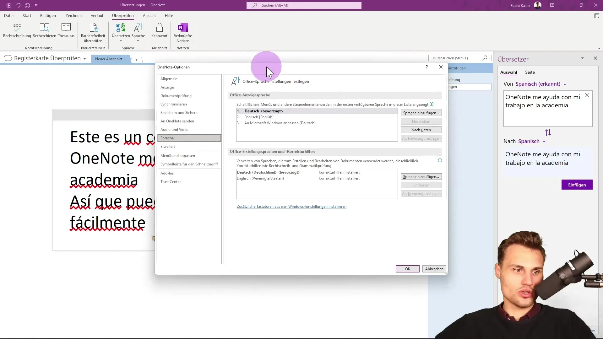 Traduce texto fácilmente en Microsoft OneNote