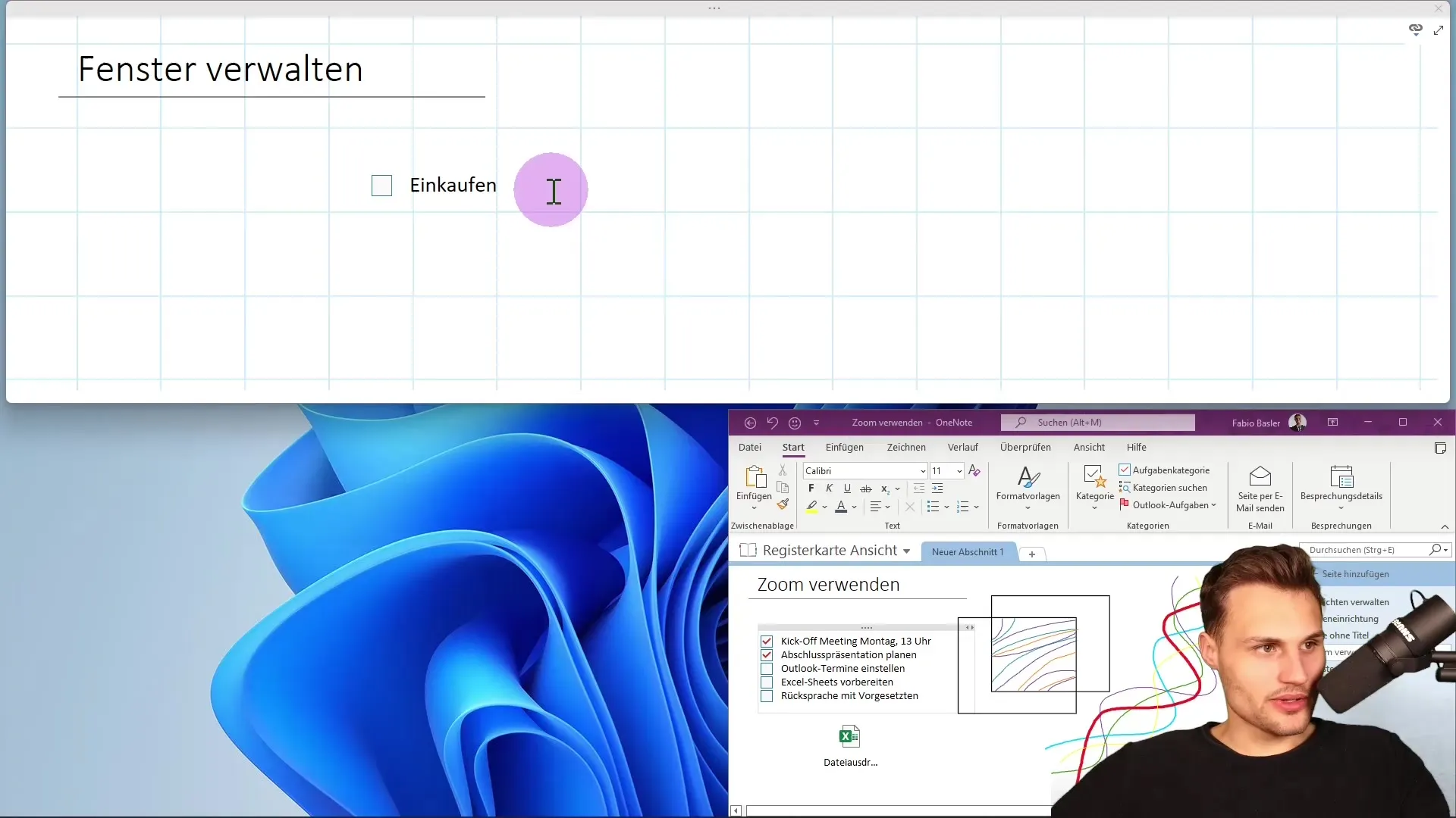 Uso óptimo de ventanas en Microsoft OneNote