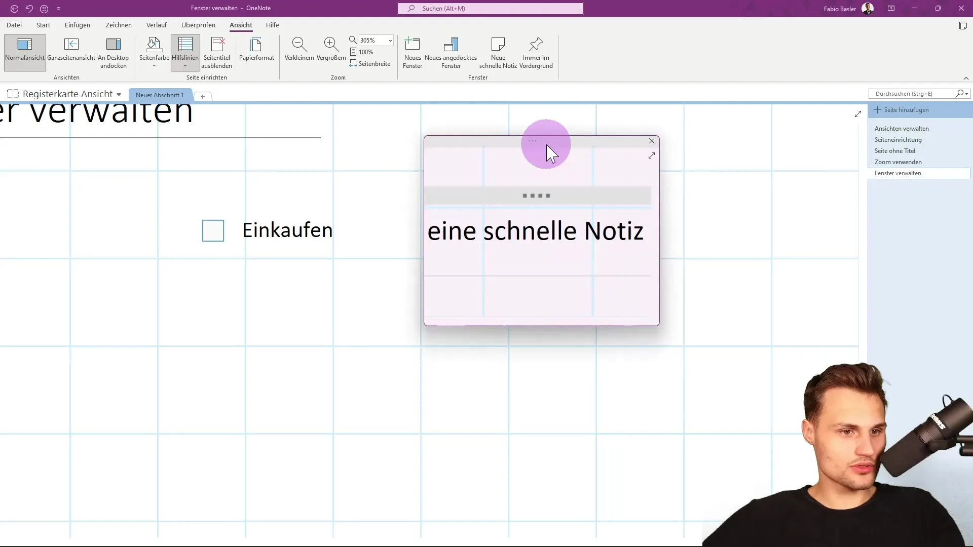Uso óptimo de las ventanas en Microsoft OneNote