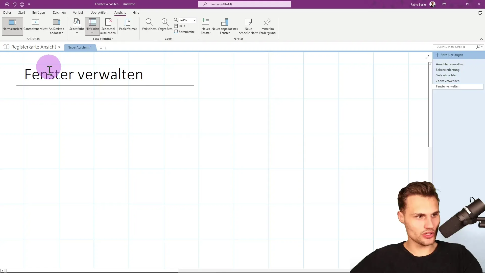 Uso óptimo de las ventanas en Microsoft OneNote